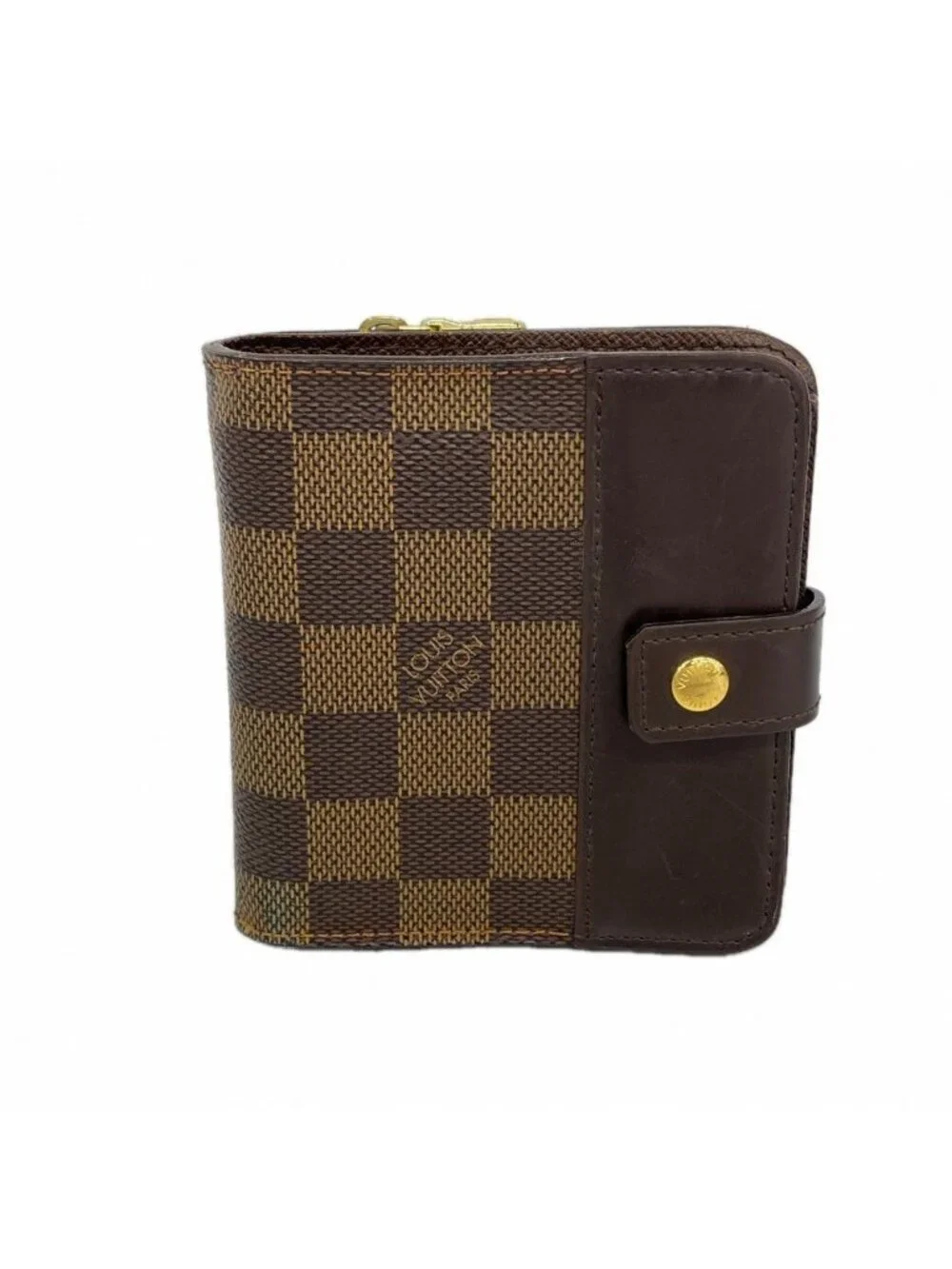 Louis Vuitton Wallet Damier Compact Zip Ebene